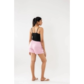 Lt.Pink Women Shorts-L