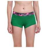 IC4 Cotton Lycra Boy Shorts - Pack of 2 - S