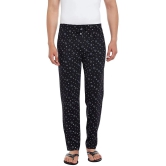 Vimal Jonney Black Cotton Trackpants Single - None