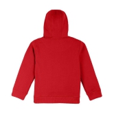 Naughty Ninos Girls Red Printed Hooded Sweatshirts - None