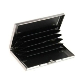 SHB High Quality Steel Plain ATM Card Holder with 6 card slots