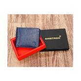 samtroh Leather Blue Casual Regular Wallet