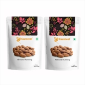 Carnival Almonds - Running 200g * 2 (Pack of Two)