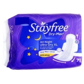 Stayfree Dry - Max All Night XL Pads 7 Pcs