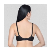 Zourt - Black Cotton Solid Women's Maternity Bra ( Pack of 1 ) - 30B