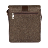 Walrus Brown Solid Messenger Bag - Brown