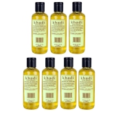 Khadi Herbal Honey & Lemon Juice Shampoo 210 ml Pack of 7