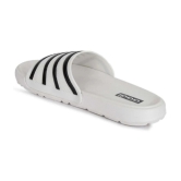 Aadi - White Mens Slide Flip Flop - None