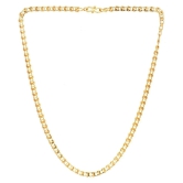 AanyaCentric 22inches Long Gold Plated Chain for Men Women Girls Boys - None