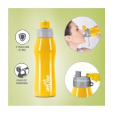 Milton Active 1000 Stainless Steel Water Bottle, 885 ml, Yellow - Yellow