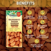 Zandu Raughan E Badam Shireen Sweet Almond Oil for Hair Skin  Digestion-100ml