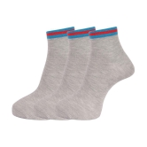 Dollar Socks Cotton Ankle Length Socks Pack of 3 - Multi