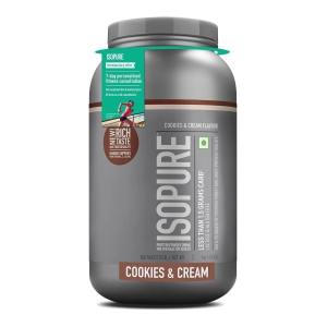 Isopure Whey Protein Isolate Powder with Vitamins-2 KG / Cookie & Cream