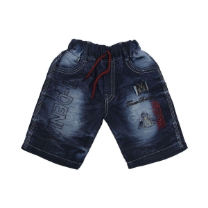 Zadmus Boys Knee Length Denim Shorts (Blue, 1 - 2 Years) - None