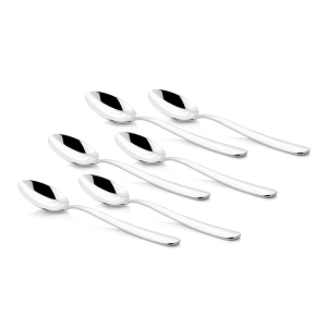 Montavo by FnS Verona Stainless Steel Tea Spoon (Set of 6)