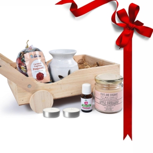 Rose Oil and Citronelle Candle Gift Combo Kit