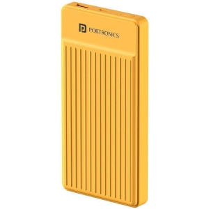 Portronics 10000 -mAh 12W Li-Polymer Power Bank - Yellow