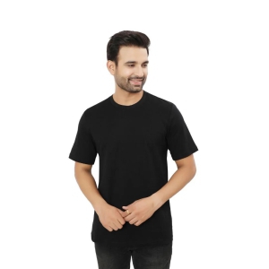 Adidas 100% Cotton Round Neck Tshirt-M / Black