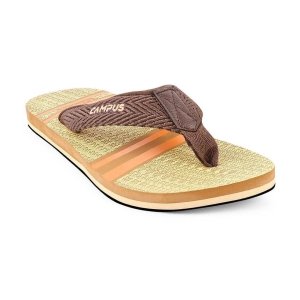 Campus - Tan Mens Slide Flip Flop - None