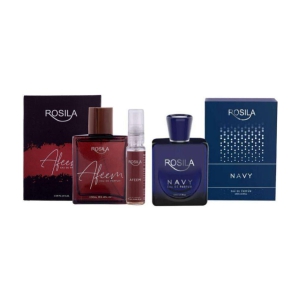 ROSILA - 1  AFFEM  1 NAVY PERFUME 100ML ECH, PACK OF 2. Eau De Parfum (EDP) For Men,Women 200 ( Pack of 3 )