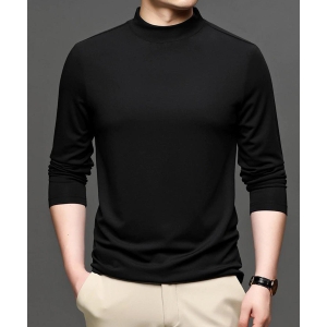 polyester-solid-full-sleeves-mens-round-neck-t-shirt-olive-s