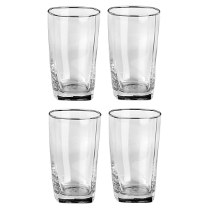 Somil Water/Juice  Glasses Set,  350 ML - (Pack Of 4)