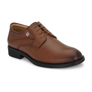 leeport-tan-mens-derby-formal-shoes-none