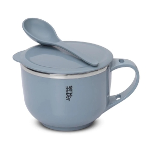 Jaypee Plus SOUPTOK BOWL Solid Plastic Soup Mug 700 mL ( Pack of 1 ) - Blue