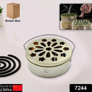 decorative-mosquito-coil-holder-mosquito-coil-container-incense-holder-safe-burning-coil-tray-for-home-patio-pool-side-outdoor-metal-tray-2