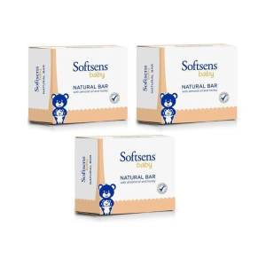 Softsens Natural Baby Soap 300 g ( 3 pcs )