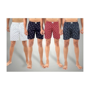 Men Boxer-(Pack of 4) Assorted - None