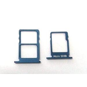 SIM Card Holder Tray For Nokia 5 : Blue