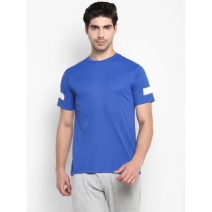 MENS POL SLV PT TEE-XXL / Blue