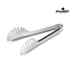 PALOMINO PLMN-SPAGHETTI TONG Stainless Steel Spaghetti Tongs/Server | Serving Tongs | Tong for Noodles, Pasta, Macaroni, Salad | Kitchen Tools | Food Serving Utensil (Pack of 1) 25 cm Spaghe