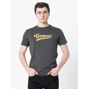 RedTape Casual Space Grey T-Shirt For Men | Comfortable & Breathable | Durable & Stylish