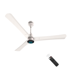 Atomberg Renesa Smart + 1200 mm BLDC Motor with Remote 3 Blade Ceiling Fan (Pearl White, Pack of 1)