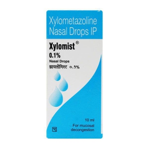 Xylomist 0.1 Nasal Drops 10 Ml