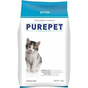 Purepet Kitten Ocean Fish Food 1.2 Kgs