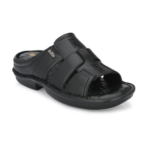 softio-black-mens-sandals-none