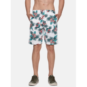 Carnival Men's Tropical Printed Shorts-3XL