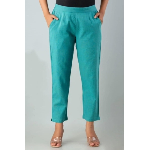 Blue Cotton Pants-L