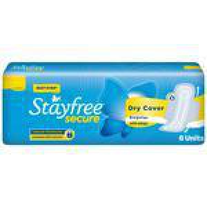 Stayfree Secure Dry Wings Regular 6 Pads