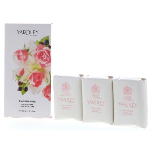 Yardley English Rose Luxury Soap, 100g (Pack of 6)