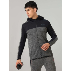 Technosport Grey Polyester Men's Gym Jacket ( Pack of 1 ) - XL
