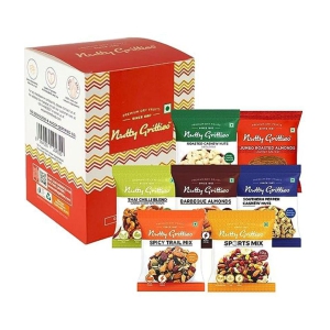 nutty-gritties-gift-box-with-dry-fruits-variety-of-7-flavored-nuts-on-the-go-gift-box-165g-vegan-gluten-free-oil-free-keto-friendly