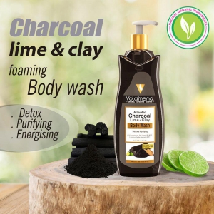 Volamena Charcoal Lime & Clay Body wash Body Wash 350 mL