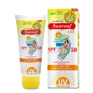 Healing Pharma – Sunroof SunScreen SPF 50+ Lotion UVA/UVB Sun Protection