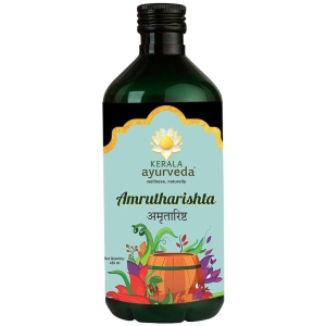 Kerala Ayurveda Amrutharishta 450 ml | For Post Illness Weakness| Relieves fatigue | To Restore Energy Level | Immunity Booster |100% Herbal