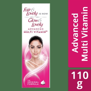 Glow & Lovely Advanced Multivitamin Face Cream - Provides Radiance & Brightness, 110 G