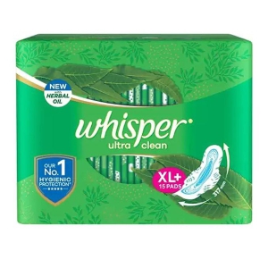 Whisper Ultra Clean 15 Pcs